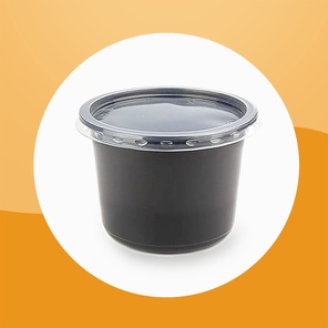 Контейнер с крышкой 9,5см х 6см 350мл